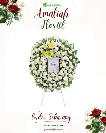 Krans Bunga Duka Colomadu