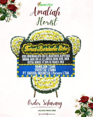 Papan Bunga Duka di Colomadu